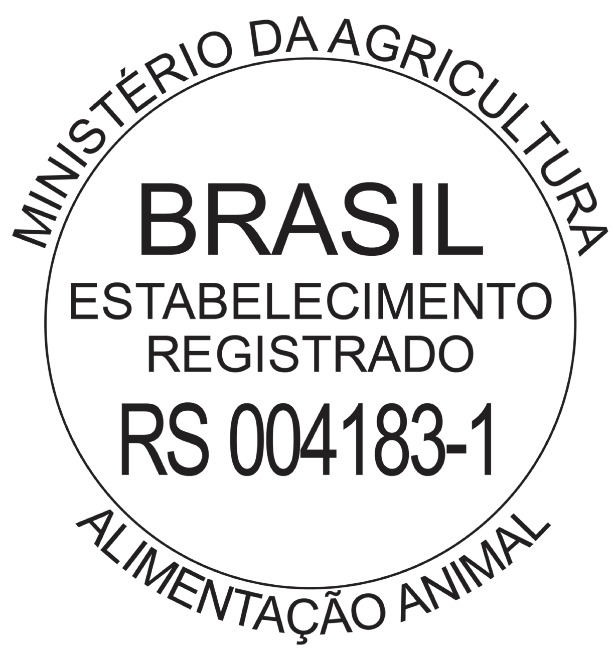 Selo SIF Alimentação Animal - Estabelecimento registrado